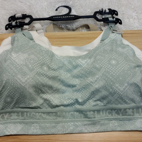 Lucky Brand ๐ Seamless Wire-free Bra (Set of 2) Women's 1X ๐ - Picture 4 of 9